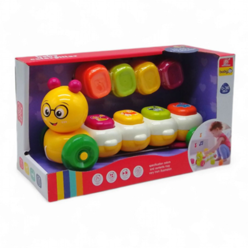 Omiduța Interactivă – Jucărie Educativă de Tras pentru Copii 