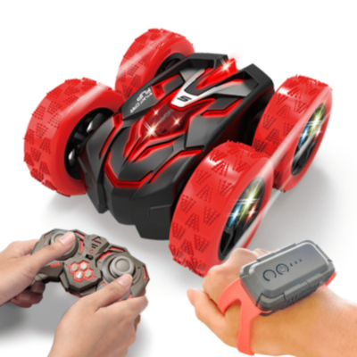 Mașinuță Stunt 360° cu Telecomandă și Ceas (culoare aleatorie) | image