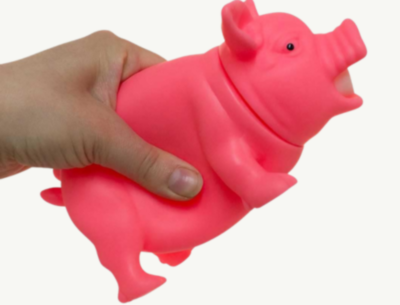 Purceluș antistres cu sunet amuzant (culoare aleatorie) | image