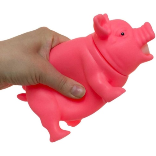 Purceluș antistres cu sunet amuzant (culoare aleatorie)