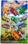 Set 8 Mașinuțe și 4 Avioane