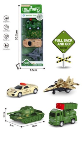 Set 3 Blindate Militare cu Avionul MIG