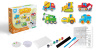 Set Vehicule Gips de Modelat și Vopsit Magneți de Frigider 