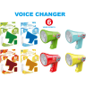 Megafon Interactiv pentru Copii cu Schimbător de Voce – 6 Efecte