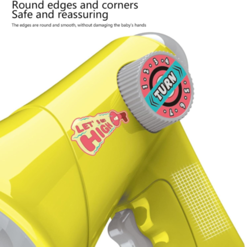 Megafon Interactiv pentru Copii cu Schimbător de Voce – 6 Efecte