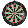 Tablă de Darts Magnetică Dublă 42 cm – Joc Interactiv cu 6 Săgeți