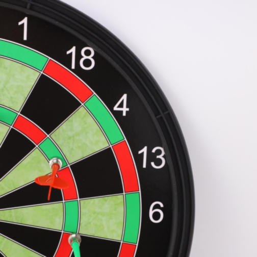 Tablă de Darts Magnetică Dublă 42 cm – Joc Interactiv cu 6 Săgeți