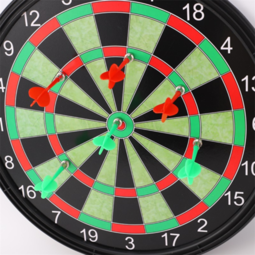 Tablă de Darts Magnetică Dublă 42 cm – Joc Interactiv cu 6 Săgeți