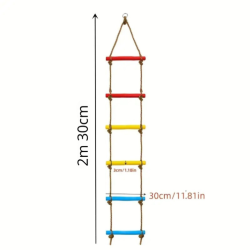 Scară de Frânghie Multifuncțională pentru Copii 230cm (culoare aleatorie)