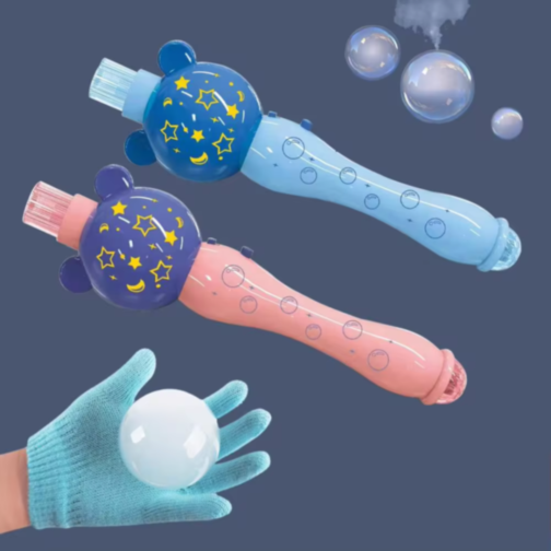 Baghetă Magică cu Bule și Fum pentru Copii