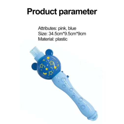 Baghetă Magică cu Bule și Fum pentru Copii