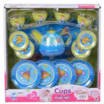 Set pentru Micul Dejun din 14 Piese, Metalic
