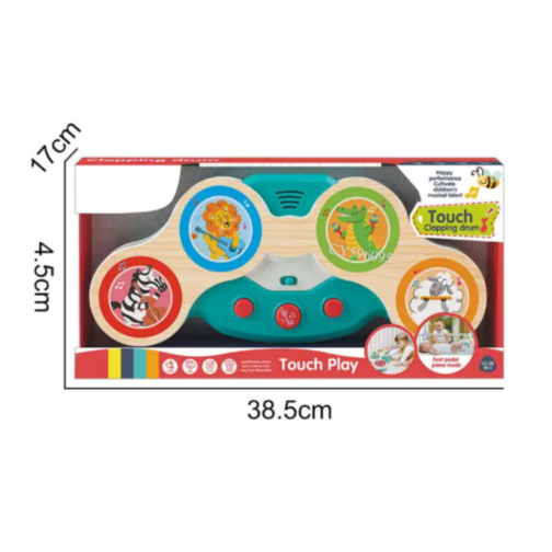 Tobă Interactivă pentru Copii - Jucărie Muzicală Educativă (culoare aleatorie)