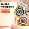 Aparat Foto Digital pentru Copii – Design Creativ Melc, Funcții Video și Jocuri (culoare aleatorie)