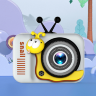 Aparat Foto Digital pentru Copii – Design Creativ Melc, Funcții Video și Jocuri (culoare aleatorie)