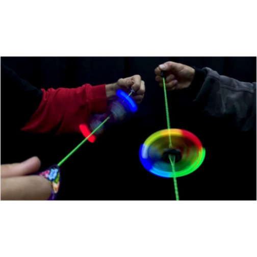 1buc. Jucărie „Top Spinning” cu lumini LED colorate, culoare aleatorie