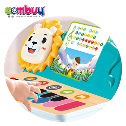 Pian Muzical Interactiv cu Leu pentru Copii (culoare aleatorie)