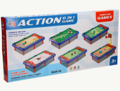 Masa Interactivă cu 6 Jocuri pentru Copii | image