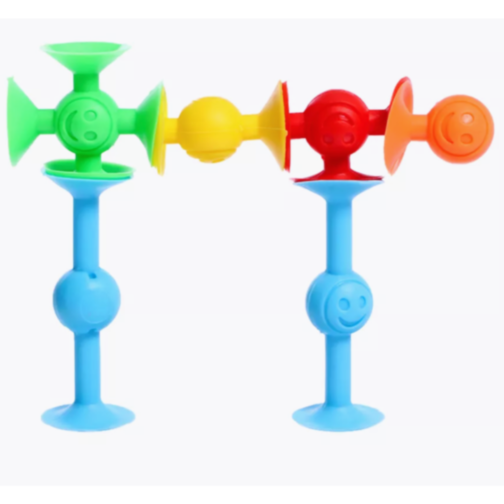 Figurine creative cu ventuze „Happy Suckers”