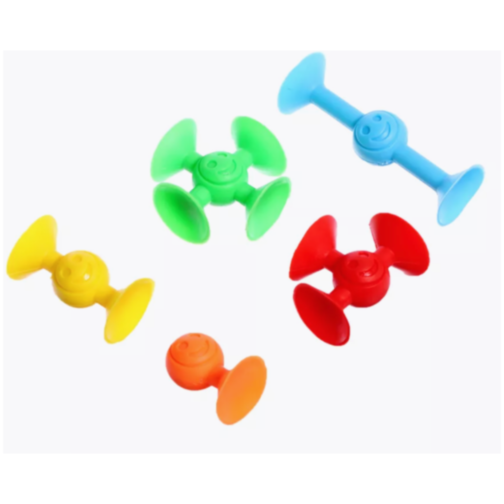 Figurine creative cu ventuze „Happy Suckers”