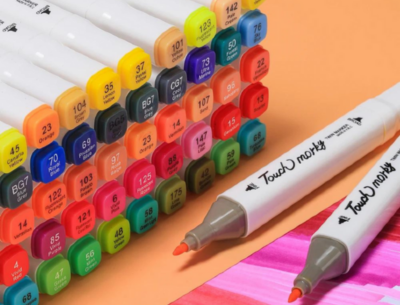 Set Markere cu Două Vârfuri - 48 Culori | image