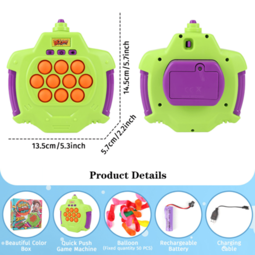 Quick Burst Joc Interactiv cu Balon și Lumini