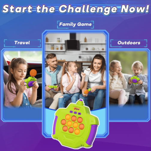 Quick Burst Joc Interactiv cu Balon și Lumini