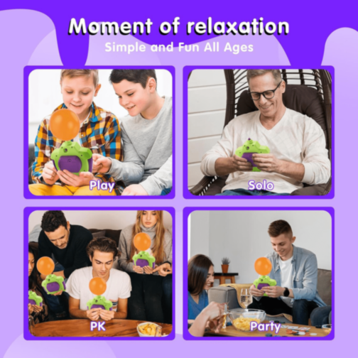 Quick Burst Joc Interactiv cu Balon și Lumini