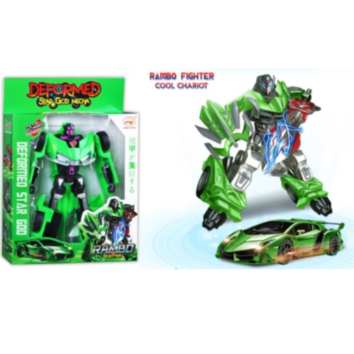 Robot transformabil mașină sport 2 în 1 (model aleatoriu)