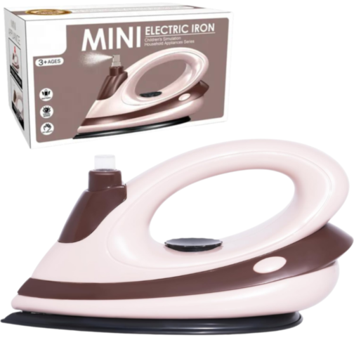 Fier de călcat mini electric pentru copii