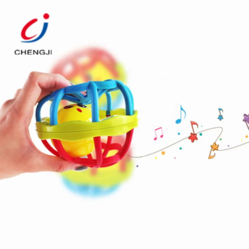 Minge Interactivă cu Sunet pentru Bebeluși (culoare aleatorie)