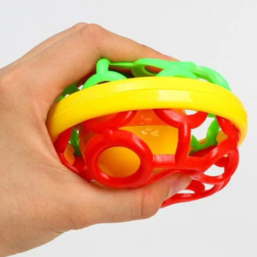 Minge Interactivă cu Sunet pentru Bebeluși (culoare aleatorie)