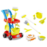 Set de Curățenie pentru Copii - Cu Cărucior, Unelte și Aspirator Simulat