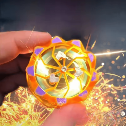 1buc. Titirez cu Lumini și Scântei Magice (culoare aleatorie)