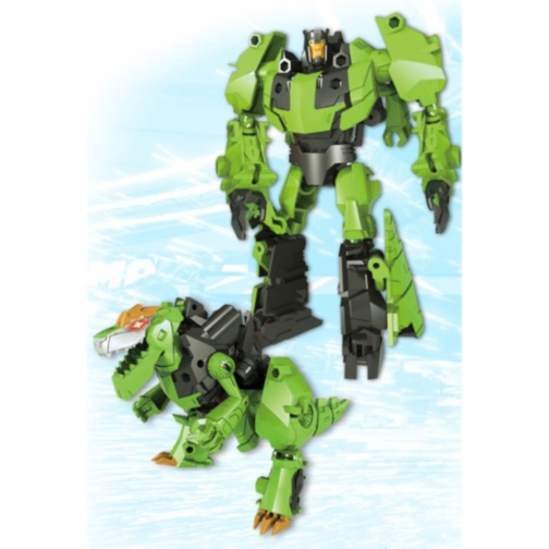 Robot transformabil dinozaur 2 în 1 (culoare aleatorie)