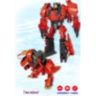 Robot transformabil dinozaur 2 în 1 (culoare aleatorie)