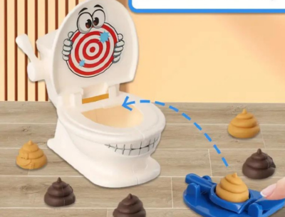 Jucărie amuzantă „Funny Toilet” – Provocarea catapultei | image