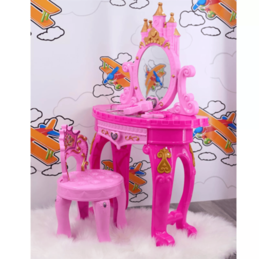 Masa de Toaletă pentru Fetițe cu Accesorii 