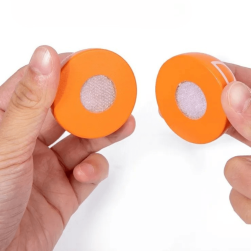 Set Fructe și Legume din Lemn de Tăiat – 27 piese