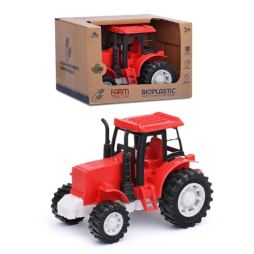 Tractor Ecologic din Bioplastic pentru Copii (culoare aleatorie)