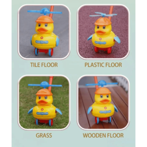 Rață de Împins cu Elice și Mâner