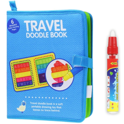 Carte Magică de Desen cu Apă cu 6 Pagini | image