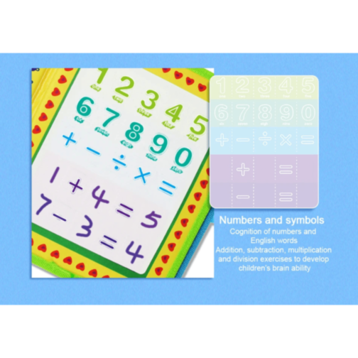 Carte Magică de Desen cu Apă cu 6 Pagini