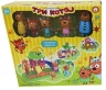 Set 3 Pisicuțe cu Spațiul de Joacă