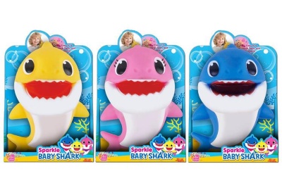 Baby Shark, Marioneta de Mână cu Lumini și Melodia 