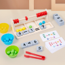 Set Montessori de Matematică - Abac, Numere și Activități de Calcul