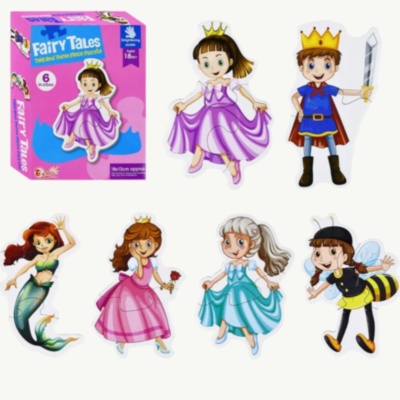 Puzzle Montessori Fairy Tales 6 în 1 pentru Copii | image