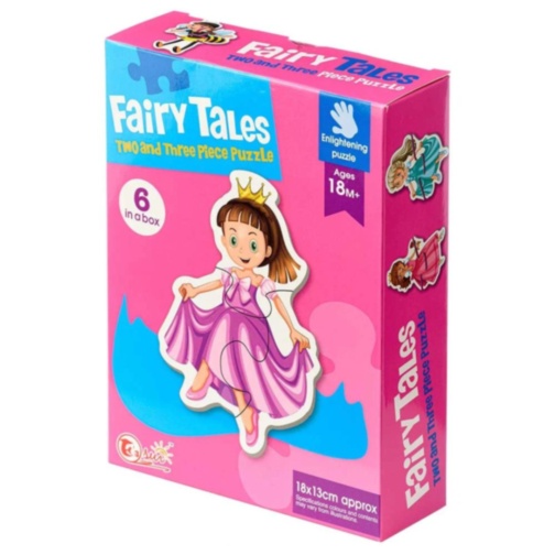 Puzzle Montessori Fairy Tales 6 în 1 pentru Copii