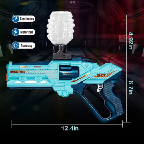 Blaster cu Bile de Apă și Darts - Set Complet de Bătălie