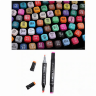 Set de Markere cu 168 Culori Vibrante – Ideal pentru Desen și Ilustrații